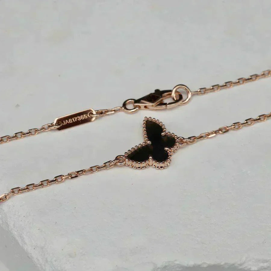 [Perla Lux]BUTTERFLY ONYX  BUTTERFLY BRACELET