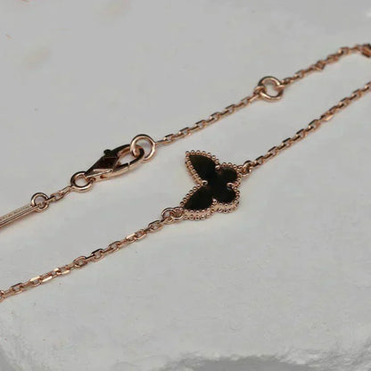 [Perla Lux]BUTTERFLY ONYX  BUTTERFLY BRACELET