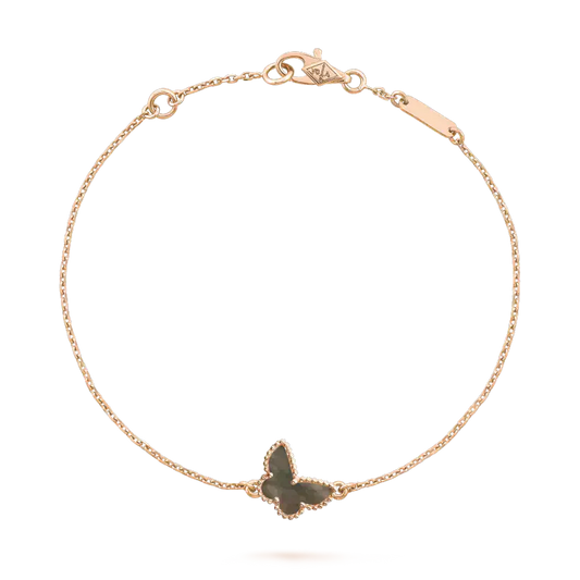 [Perla Lux]BUTTERFLY ONYX  BUTTERFLY BRACELET