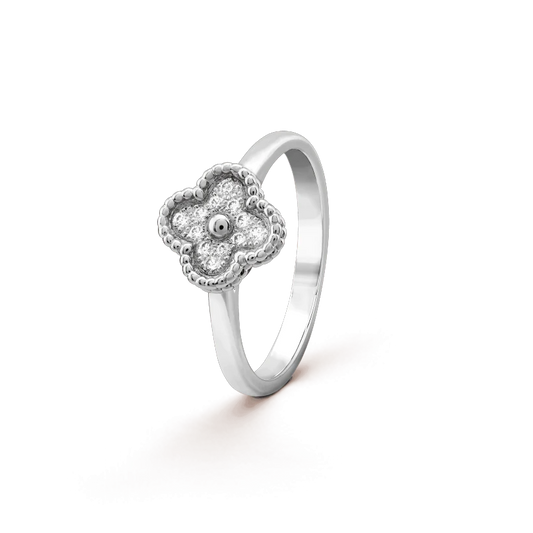[Perla Lux]CLOVER DIAMOND RING