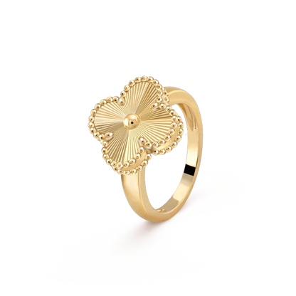 [Perla Lux]CLOVER GOLD RING