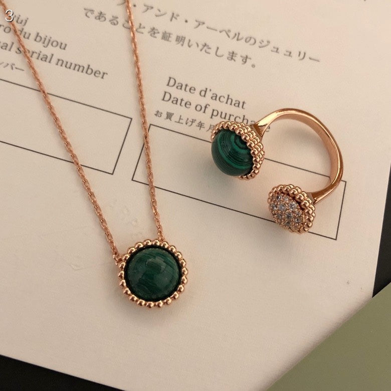[Perla Lux]PERLEE COULEURS DIAMOND ROSE GOLD BETWEEN THE FINGER RING