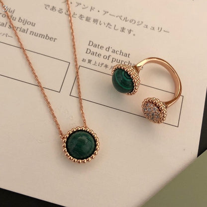[Perla Lux]PERLEE COULEURS DIAMOND ROSE GOLD BETWEEN THE FINGER RING