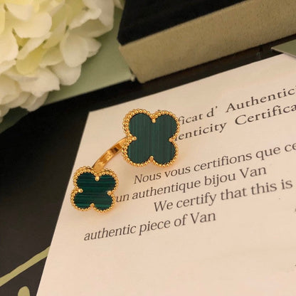 [Perla Lux]CLOVER BETWEEN THE FINGER RING