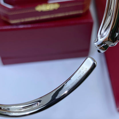 [Perla Lux]PANTHERE SILVER OPEN BRACELET