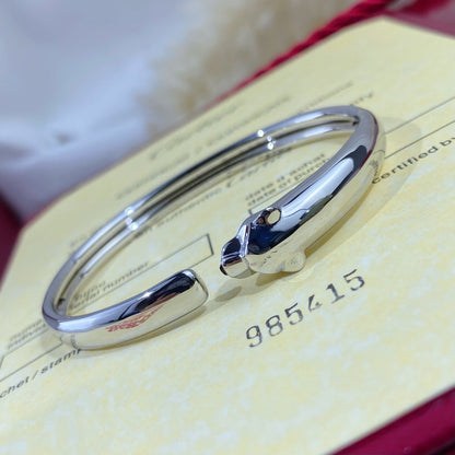 [Perla Lux]PANTHERE SILVER OPEN BRACELET