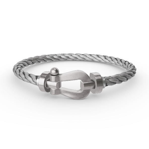 [Perla Lux]FORCE LARGE HORSESHOE NO DIAMOND BRACELET SILVER