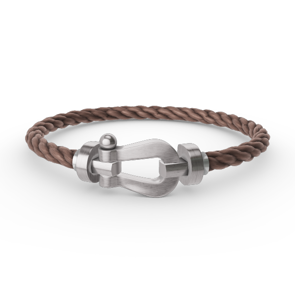 [Perla Lux]FORCE LARGE HORSESHOE NO DIAMOND BRACELET SILVER