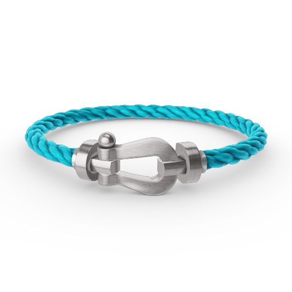 [Perla Lux]FORCE LARGE HORSESHOE NO DIAMOND BRACELET SILVER
