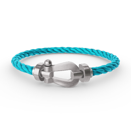 [Perla Lux]FORCE LARGE HORSESHOE NO DIAMOND BRACELET SILVER