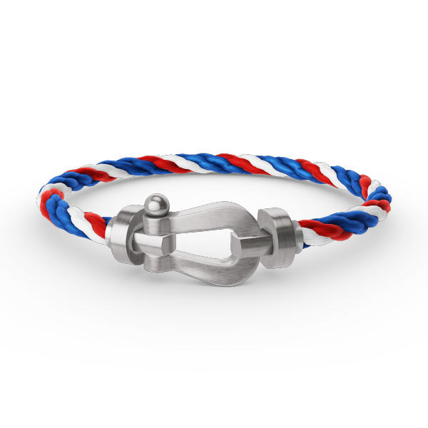 [Perla Lux]FORCE LARGE HORSESHOE NO DIAMOND BRACELET SILVER