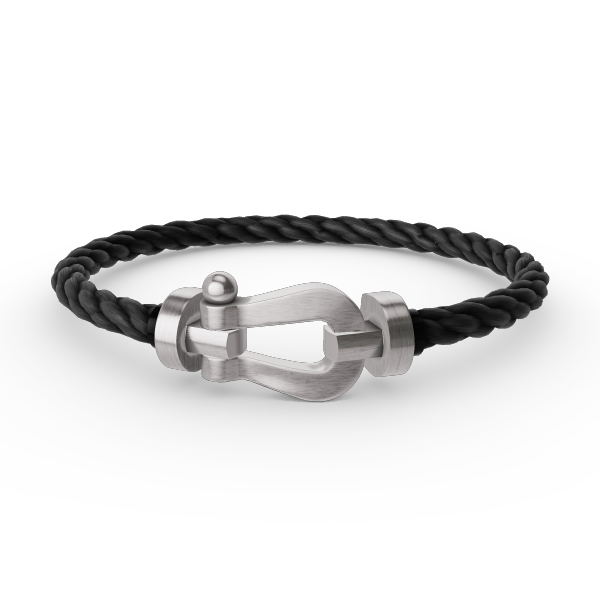 [Perla Lux]FORCE LARGE HORSESHOE NO DIAMOND BRACELET SILVER