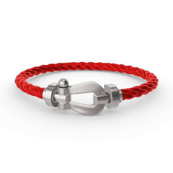 [Perla Lux]FORCE LARGE HORSESHOE NO DIAMOND BRACELET SILVER