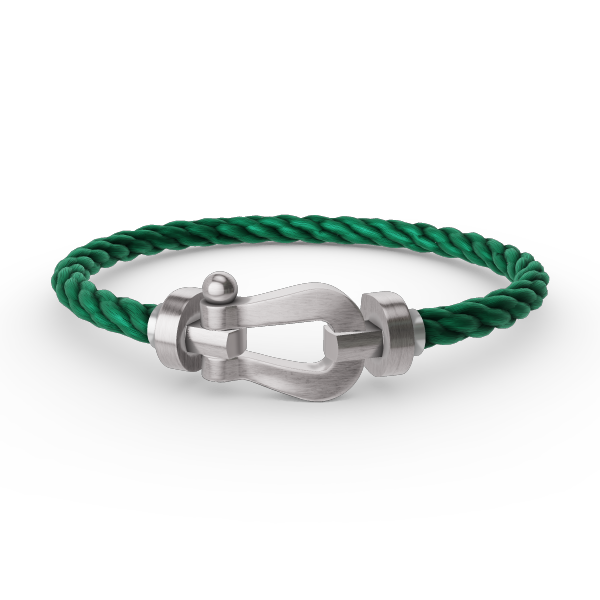 [Perla Lux]FORCE LARGE HORSESHOE NO DIAMOND BRACELET SILVER