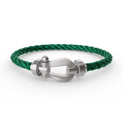 [Perla Lux]FORCE LARGE HORSESHOE NO DIAMOND BRACELET SILVER