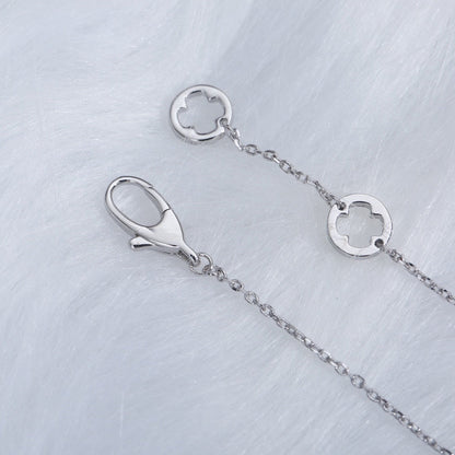 [Perla Lux]FIOREVER NECKLACE DIAMOND CENTER