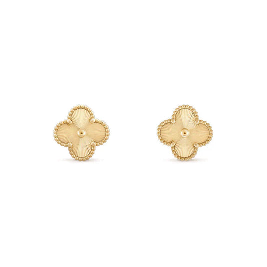 [Perla Lux]CLOVER MEDIUM 1 MOTIFS LASER EARRINGS