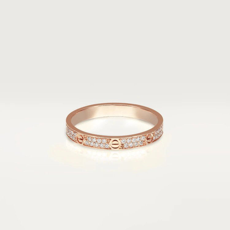 [Perla Lux]LOVE RING 2.65MM DIAMOND