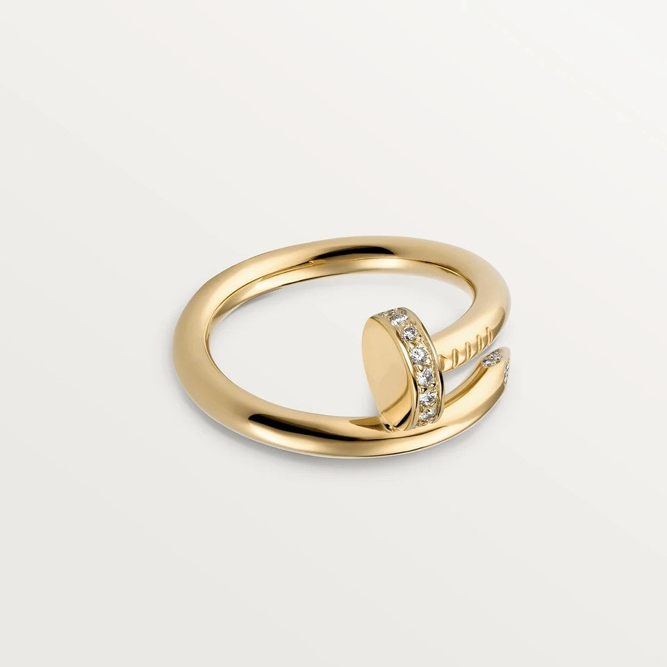[Perla Lux]JUSTE RING 2.65MM GOLD DIAMOND