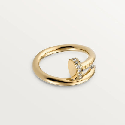 [Perla Lux]JUSTE RING 2.65MM GOLD DIAMOND