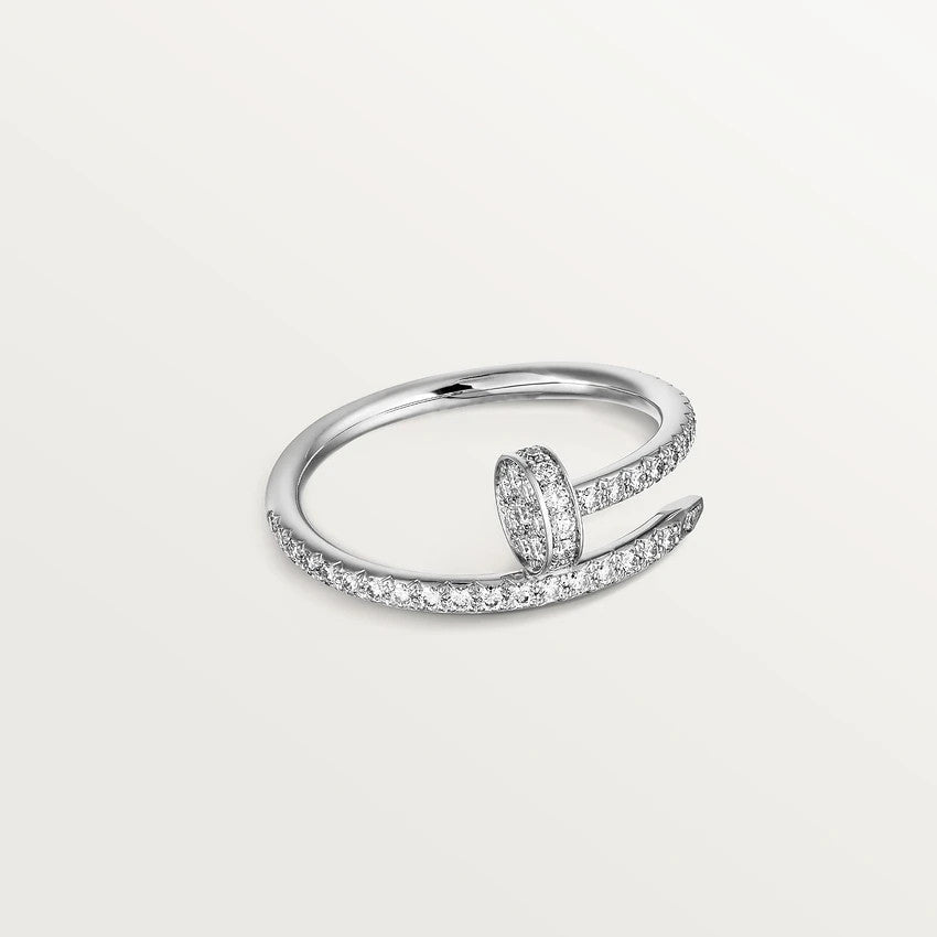[Perla Lux]JUSTE RING 1.8MM SILVER DIAMONDS