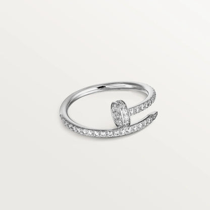 [Perla Lux]JUSTE RING 1.8MM SILVER DIAMONDS