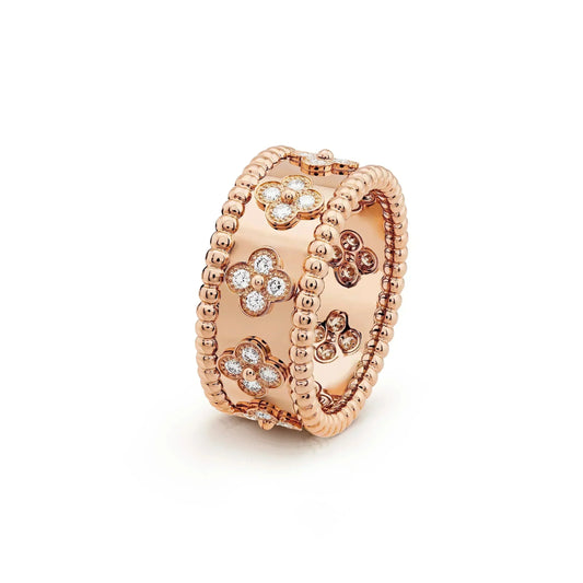 [Perla Lux]CLOVER KALEIDOSCOPE RING 10MM